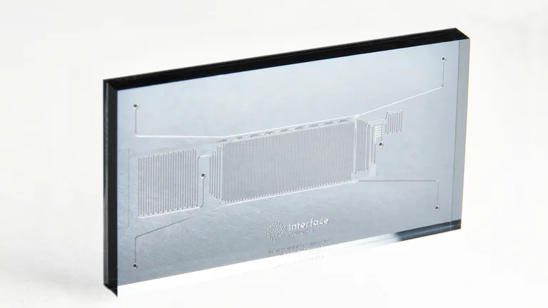 Swelling Test S100 Chip. 6 Ports