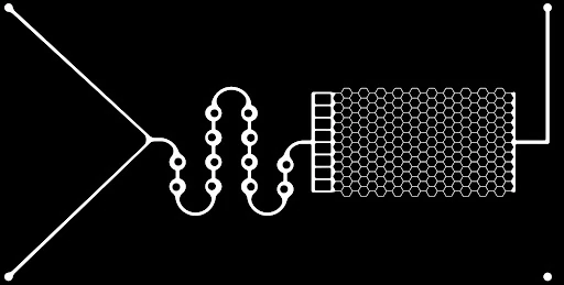 Foam screening chip design