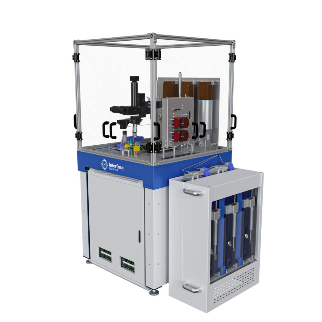 portable lab unit for oil and gas fluid testing