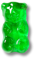 green gummy