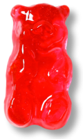 red gummy
